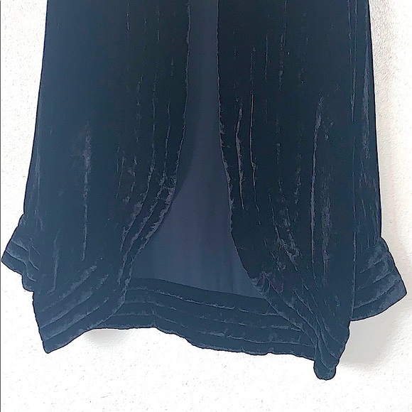 CITRON Santa Monica Collection 100% Silk Open Coat Size Medium - Picture 5 of 16